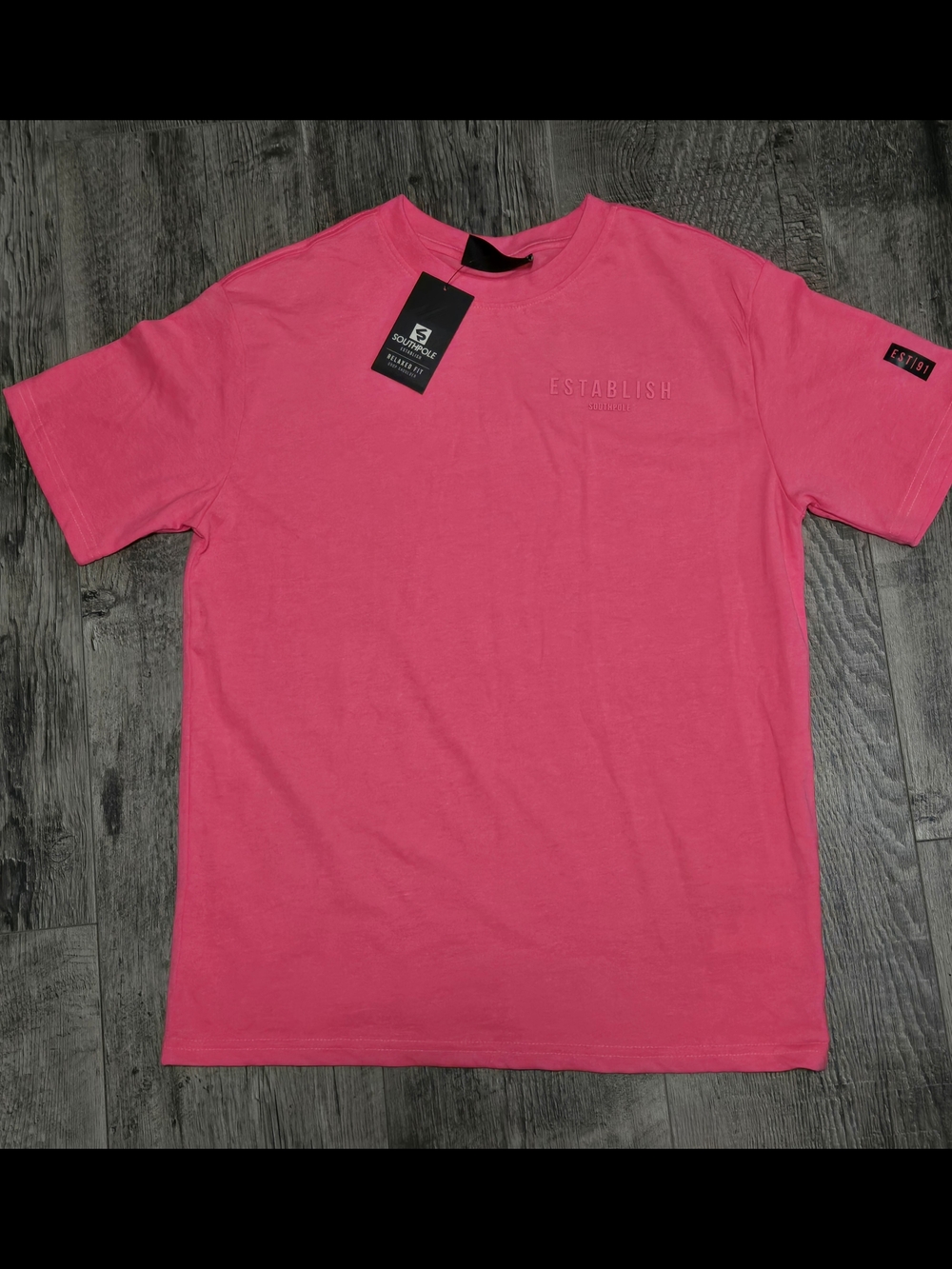 Signature Crewneck T-Shirt - Hot Pink